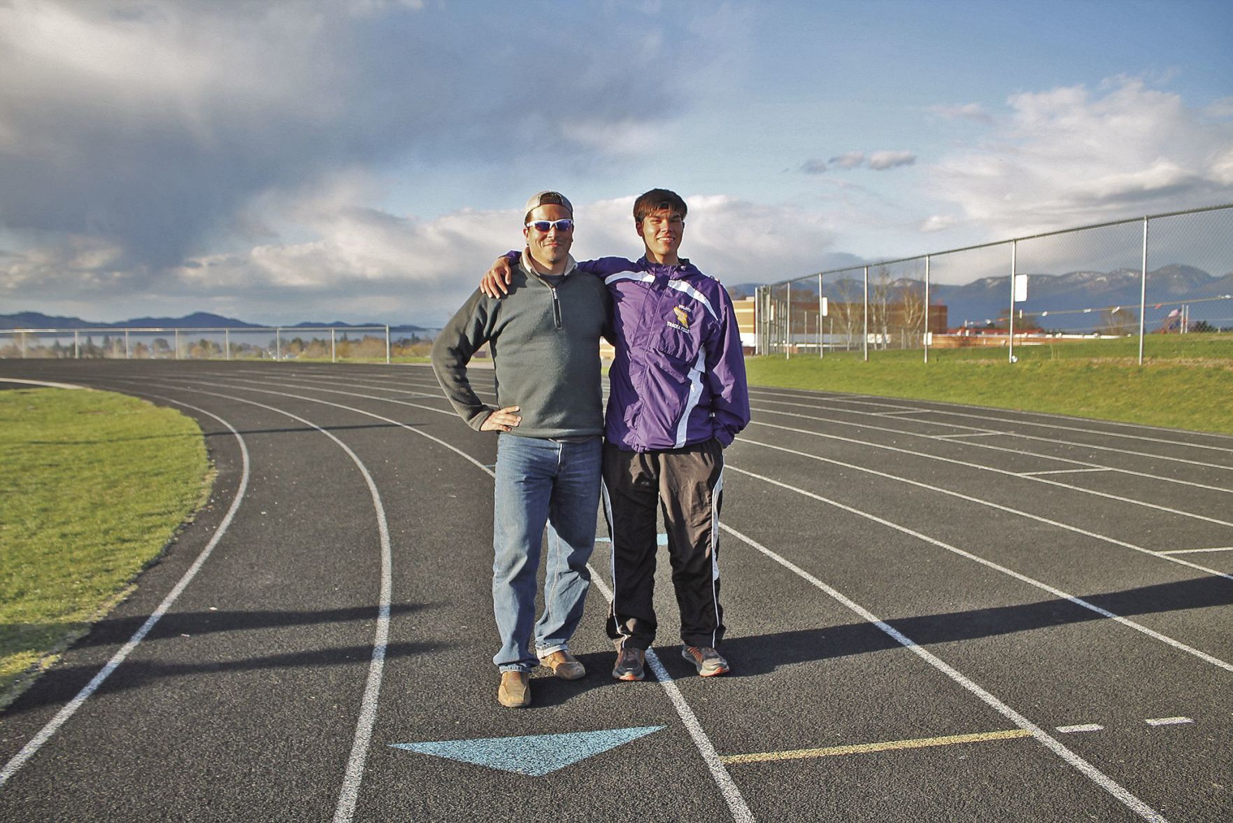 Brian Ducharme and son